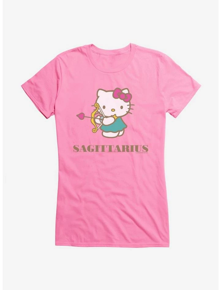 New ✨ Hello Kitty Star Sign Sagittarius 👧 Girls T-Shirt 🔔 6 New ✨ Hello Kitty Star Sign Sagittarius 👧 Girls T-Shirt 🔔 - Image 6