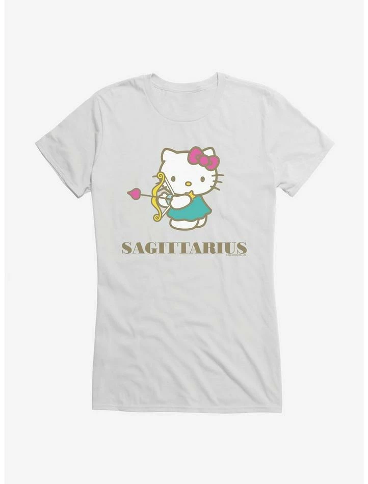 New ✨ Hello Kitty Star Sign Sagittarius 👧 Girls T-Shirt 🔔 4 New ✨ Hello Kitty Star Sign Sagittarius 👧 Girls T-Shirt 🔔 - Image 4