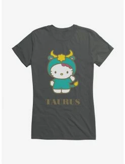 New 👏 Hello Kitty Star Sign Taurus 👧 Girls T-Shirt 🎁 -Hello Kitty Sales Shop 18193758 hi
