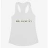 Best Sale ⌛ Hello Kitty Star Sign Logo 👧 Girls Tank 👍