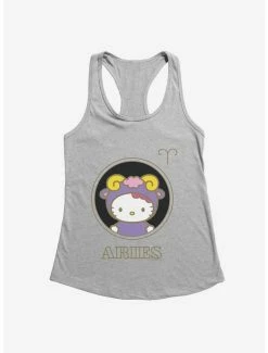 Cheapest ✨ Hello Kitty Star Sign Aries Stencil 👧 Girls Tank ⭐ -Hello Kitty Sales Shop 18194410 hi