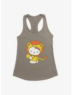 Deals 🔔 Hello Kitty Star Sign Leo 👧 Girls Tank 👏 -Hello Kitty Sales Shop 18194781 hi
