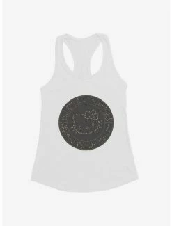 Hot Sale 🎁 Hello Kitty Star Sign Map 👧 Girls Tank 🔥 -Hello Kitty Sales Shop 18194914 hi