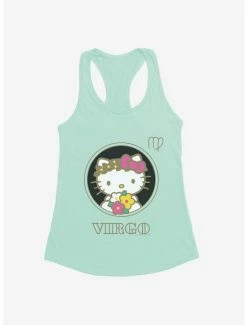 Best deal ⌛ Hello Kitty Star Sign Capricorn Stencil 👧 Girls Tank ❤️