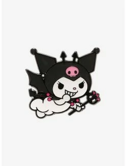 Outlet 👏 Kuromi Devil Enamel Pin 😍
