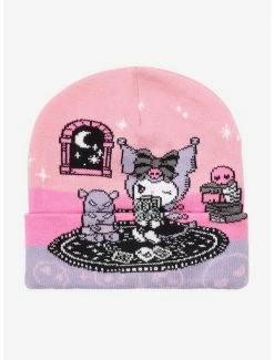 Best Pirce 💯 Kuromi Baku Pastel Fortune Telling Beanie 🎁