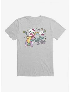 Promo 👏 Hello Kitty Sugar Rush 🍬 Candy Rainbow T-Shirt 🌟 -Hello Kitty Sales Shop 18281085 hi