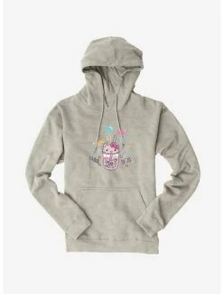 Outlet ⭐ Hello Kitty Sugar Rush 🍬 Candy Boba Hoodie ⌛ -Hello Kitty Sales Shop 18282096 hi