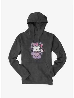 Budget ⌛ Hello Kitty Sugar Rush Fuzzy Lollipop Hoodie ✔️ -Hello Kitty Sales Shop 18282180 hi
