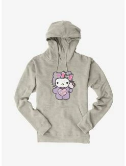 Budget ⌛ Hello Kitty Sugar Rush Fuzzy Lollipop Hoodie ✔️ -Hello Kitty Sales Shop 18282201 hi
