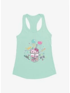Hot Sale ✨ Hello Kitty Sugar Rush 🍬 Candy Boba 👧 Girls Tank 🛒 -Hello Kitty Sales Shop 18282397 hi