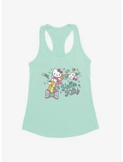 Deals 😍 Hello Kitty Sugar Rush 🍬 Candy Rainbow 👧 Girls Tank 🌟