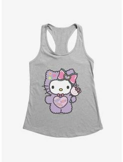 Cheap 🥰 Hello Kitty Sugar Rush Fuzzy Lollipop 👧 Girls Tank ✔️