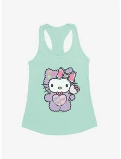 Cheap 🥰 Hello Kitty Sugar Rush Fuzzy Lollipop 👧 Girls Tank ✔️ -Hello Kitty Sales Shop 18283323 hi