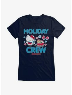 New 🔥 Hello Kitty Holiday Crew Sled 👧 Girls T-Shirt 👏 -Hello Kitty Sales Shop 18291797 hi