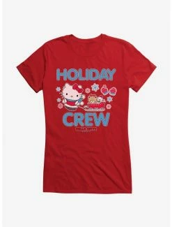 New 🔥 Hello Kitty Holiday Crew Sled 👧 Girls T-Shirt 👏 -Hello Kitty Sales Shop 18291804 hi