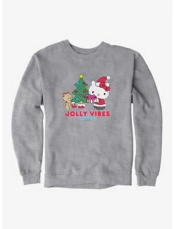 Best Pirce ❤️ Hello Kitty Jolly Vibes Sweatshirt ✔️ -Hello Kitty Sales Shop 18291886 hi