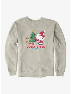 Best Pirce ❤️ Hello Kitty Jolly Vibes Sweatshirt ✔️ -Hello Kitty Sales Shop 18291900 hi