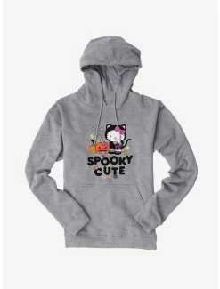 Best Pirce 👏 Hello Kitty Spooky Cute Hoodie 😉 -Hello Kitty Sales Shop 18292222 hi