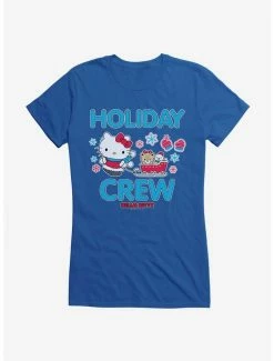 New 🔥 Hello Kitty Holiday Crew Sled 👧 Girls T-Shirt 👏 -Hello Kitty Sales Shop 18292611 hi