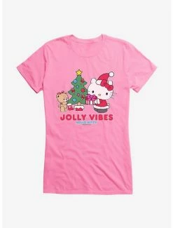 Outlet 👏 Hello Kitty Jolly Vibes 👧 Girls T-Shirt ❤️ -Hello Kitty Sales Shop 18292639 hi
