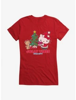 Outlet 👏 Hello Kitty Jolly Vibes 👧 Girls T-Shirt ❤️ -Hello Kitty Sales Shop 18292660 hi
