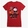 Coupon 🤩 Hello Kitty Spooky Cute 👧 Girls T-Shirt 👍