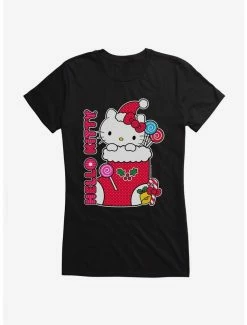 Promo 🔔 Hello Kitty Sweet Stocking 👧 Girls T-Shirt 😀 -Hello Kitty Sales Shop 18292737 hi