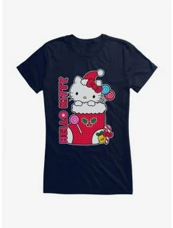Promo 🔔 Hello Kitty Sweet Stocking 👧 Girls T-Shirt 😀 -Hello Kitty Sales Shop 18292765 hi