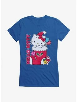 Promo 🔔 Hello Kitty Sweet Stocking 👧 Girls T-Shirt 😀 -Hello Kitty Sales Shop 18292779 hi