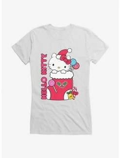 Promo 🔔 Hello Kitty Sweet Stocking 👧 Girls T-Shirt 😀 -Hello Kitty Sales Shop 18292786 hi