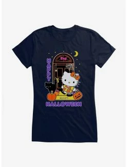 Discount ✔️ Hello Kitty Trick Or Treating 👧 Girls T-Shirt 🥰 -Hello Kitty Sales Shop 18292821 hi