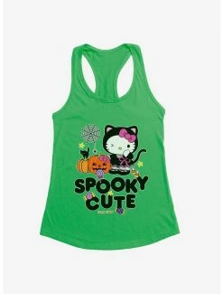 Budget ✔️ Hello Kitty Spooky Cute 👧 Girls Tank 🛒 -Hello Kitty Sales Shop 18292975 hi
