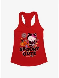 Budget ✔️ Hello Kitty Spooky Cute 👧 Girls Tank 🛒 -Hello Kitty Sales Shop 18292996 hi
