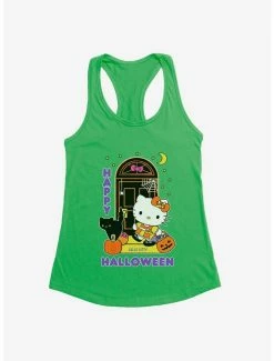 Cheapest ⌛ Hello Kitty Trick Or Treating 👧 Girls Tank 🎁