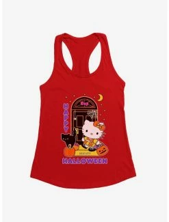 Cheapest ⌛ Hello Kitty Trick Or Treating 👧 Girls Tank 🎁 -Hello Kitty Sales Shop 18293108 hi