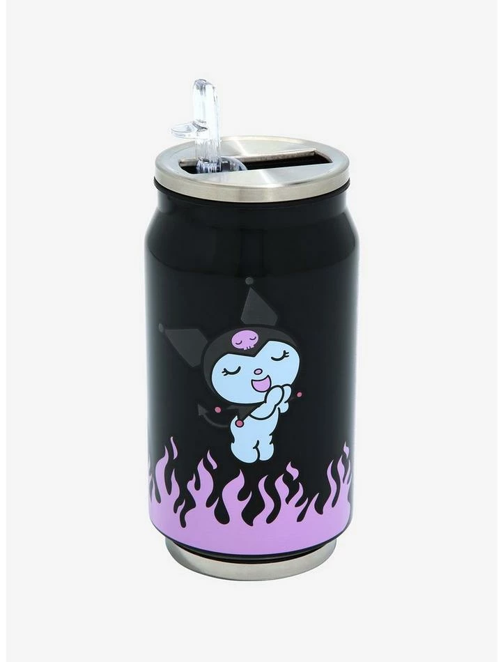 Brand new ๐งจ Kuromi Flames Soda Can Water Bottle ๐ฏ 1 Brand new ๐งจ Kuromi Flames Soda Can Water Bottle ๐ฏ