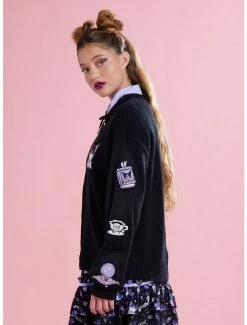 Brand new 🔥 Kuromi Fortune Teller Skimmer 👧 Girls Cardigan 🧨 -Hello Kitty Sales Shop 18636127 av4