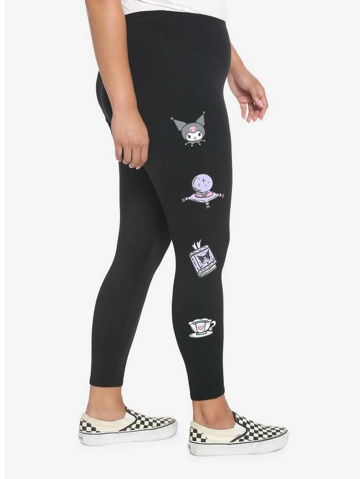 Brand new 🥰 Kuromi Fortune Teller Leggings Plus Size 🛒 2 Brand new 🥰 Kuromi Fortune Teller Leggings Plus Size 🛒 - Image 2