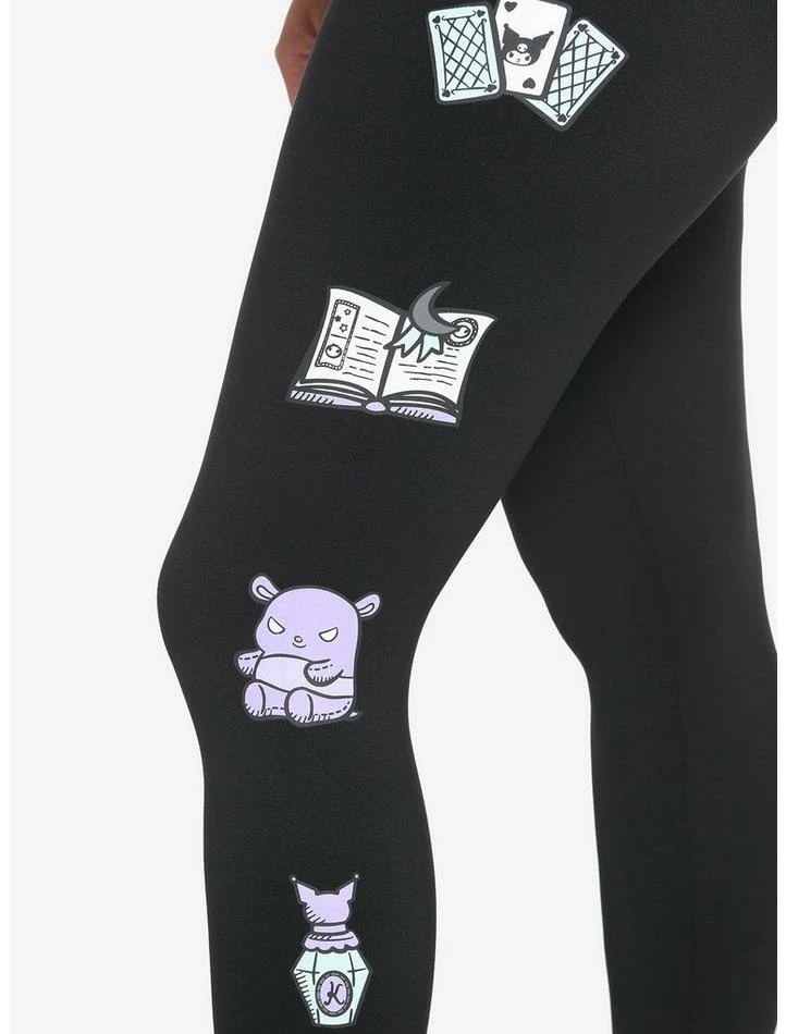 Brand new 🥰 Kuromi Fortune Teller Leggings Plus Size 🛒 3 Brand new 🥰 Kuromi Fortune Teller Leggings Plus Size 🛒 - Image 3