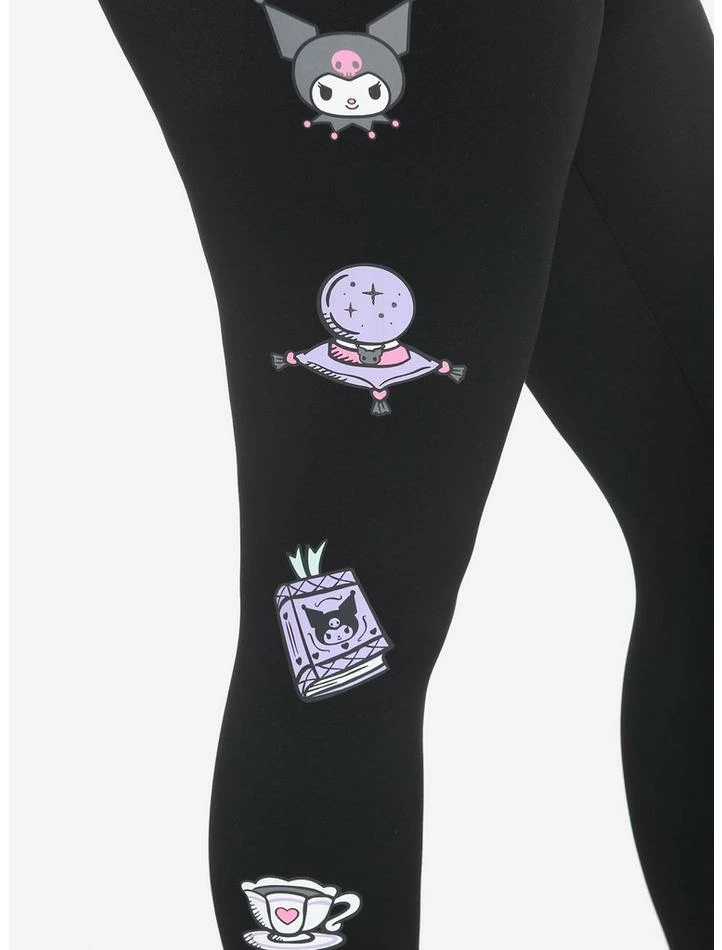 Brand new 🥰 Kuromi Fortune Teller Leggings Plus Size 🛒 4 Brand new 🥰 Kuromi Fortune Teller Leggings Plus Size 🛒 - Image 4