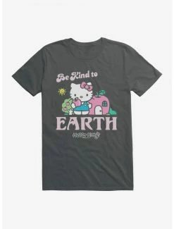 Best Sale ❤️ Hello Kitty Be Kind To The Earth T-Shirt 🥰 -Hello Kitty Sales Shop 18921228 hi