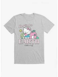 Best Sale ❤️ Hello Kitty Be Kind To The Earth T-Shirt 🥰 -Hello Kitty Sales Shop 18921237 hi