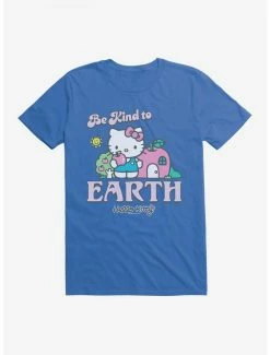 Best Sale ❤️ Hello Kitty Be Kind To The Earth T-Shirt 🥰 -Hello Kitty Sales Shop 18921265 hi