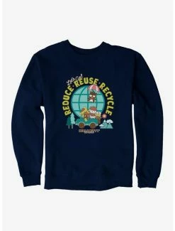 New 🛒 Hello Kitty & Friends Earth Day Reduce, Reuse, Recycle Sweatshirt 🤩 -Hello Kitty Sales Shop 18921673 hi