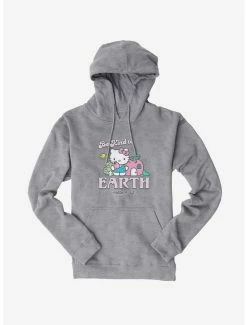 Cheap 😉 Hello Kitty Be Kind To The Earth Hoodie 🛒 -Hello Kitty Sales Shop 18921778 hi