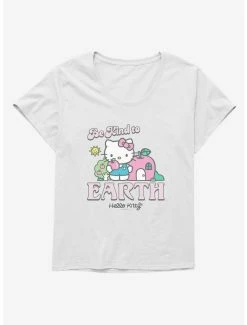 Wholesale 👏 Hello Kitty Be Kind To The Earth 👧 Girls T-Shirt Plus Size 💯 -Hello Kitty Sales Shop 18922072 hi