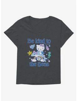 Buy 🧨 Hello Kitty Be Kind To The Seas 👧 Girls T-Shirt Plus Size 🎉 -Hello Kitty Sales Shop 18922090 hi