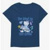 Buy 🧨 Hello Kitty Be Kind To The Seas 👧 Girls T-Shirt Plus Size 🎉