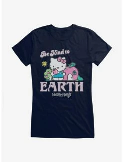 Brand new ✔️ Hello Kitty Be Kind To The Earth 👧 Girls T-Shirt ✨ -Hello Kitty Sales Shop 18922220 hi